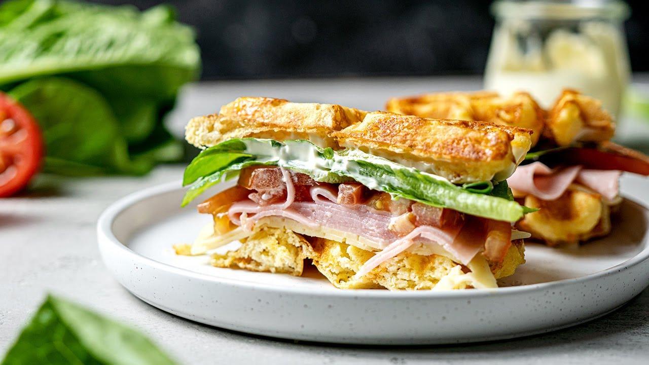 Keto Chaffle Sandwich